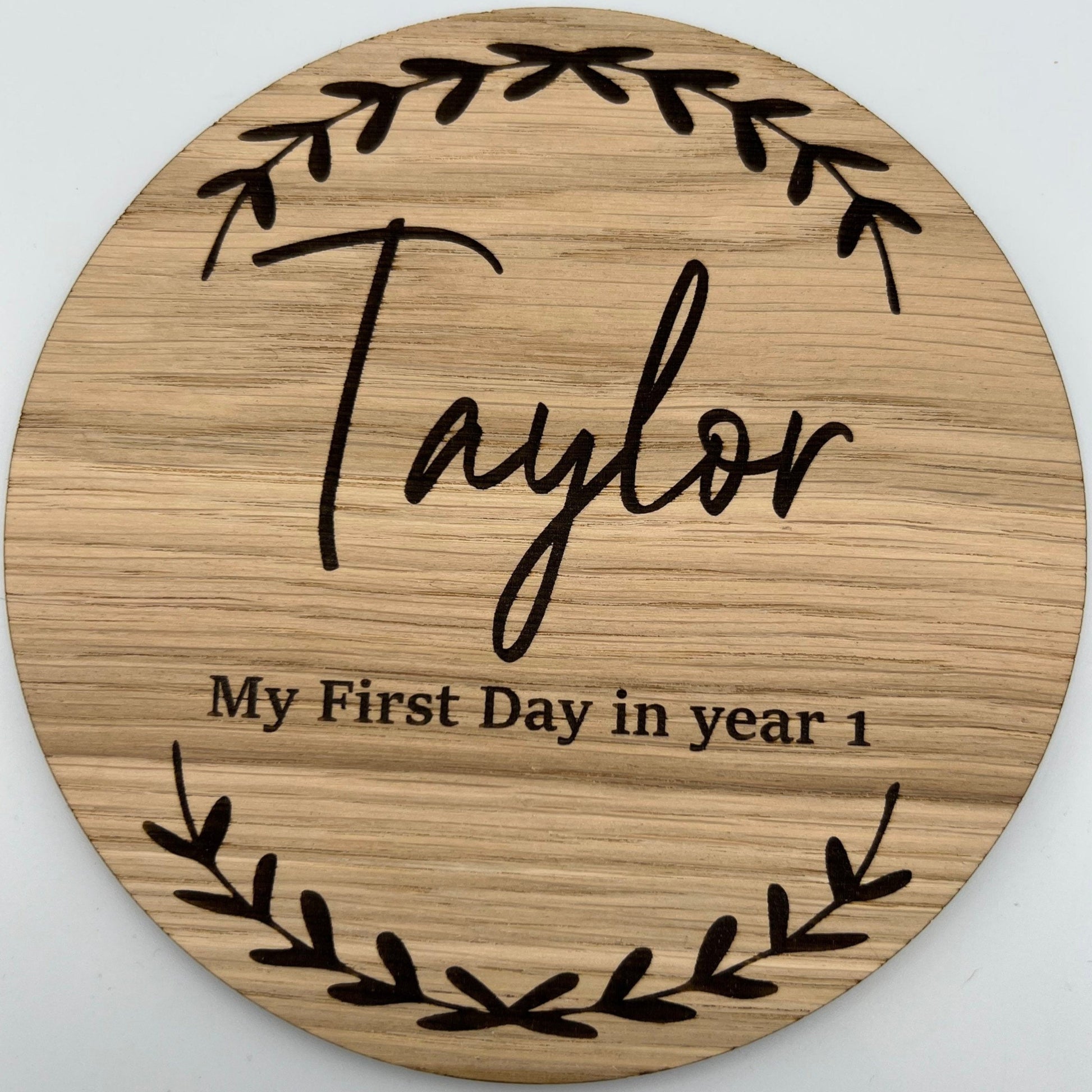 Personalised Back to School Name Photo Prop