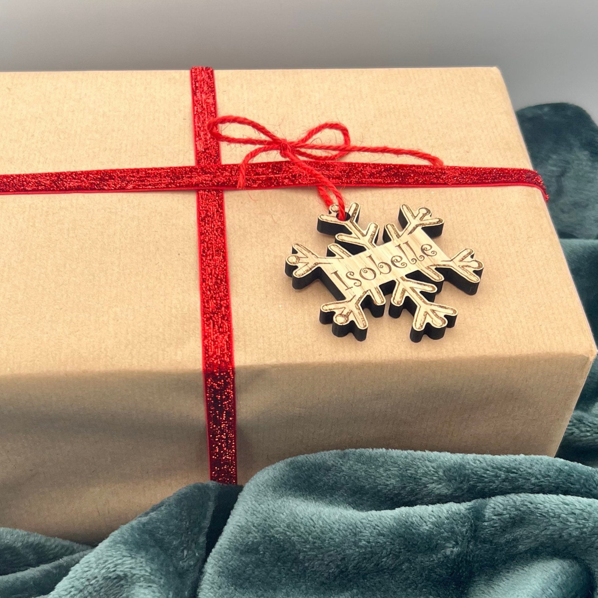 Personalised Snowflake Gift Tags