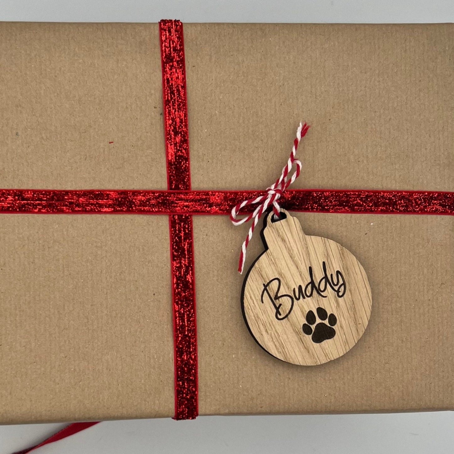 Personalised Pet Bauble Gift Tags