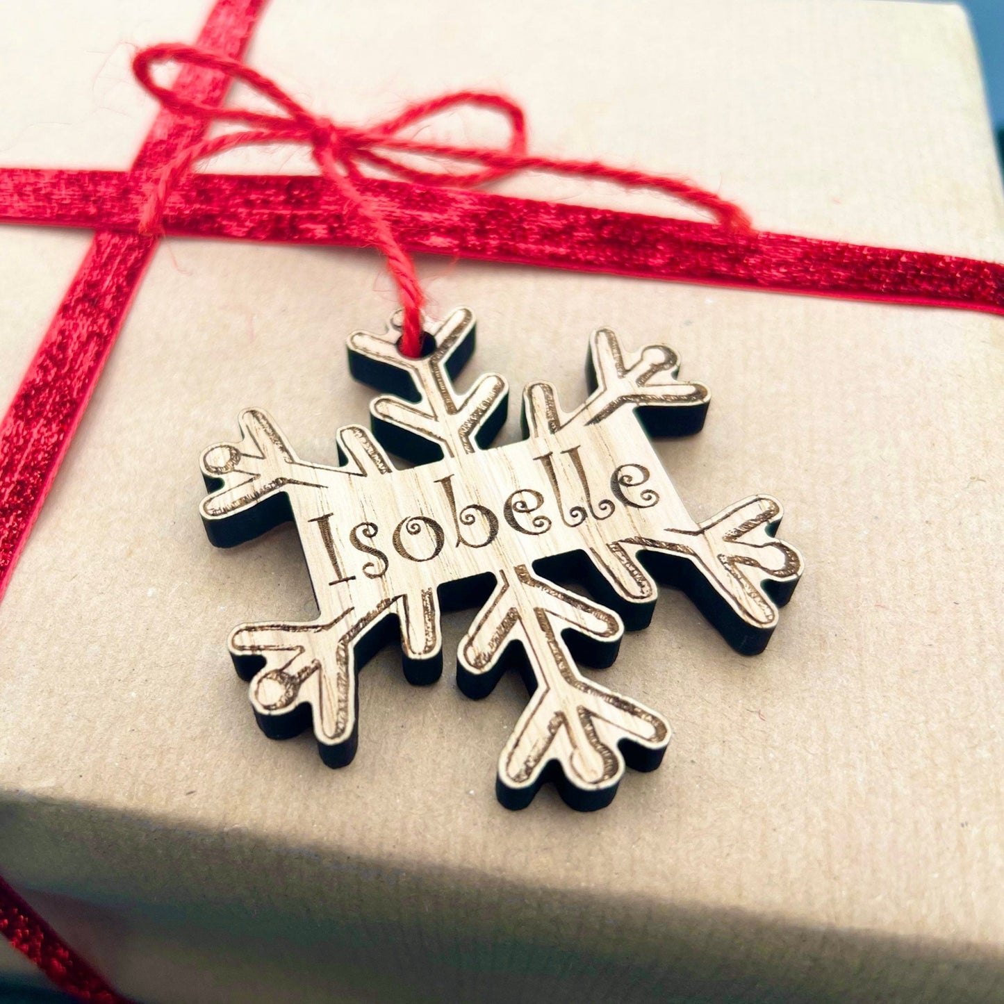 Personalised Snowflake Gift Tags