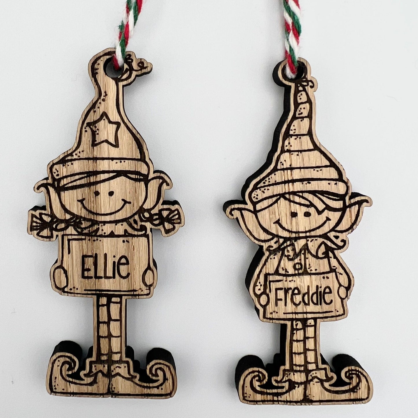 Christmas Personalised Elf Gift Tags