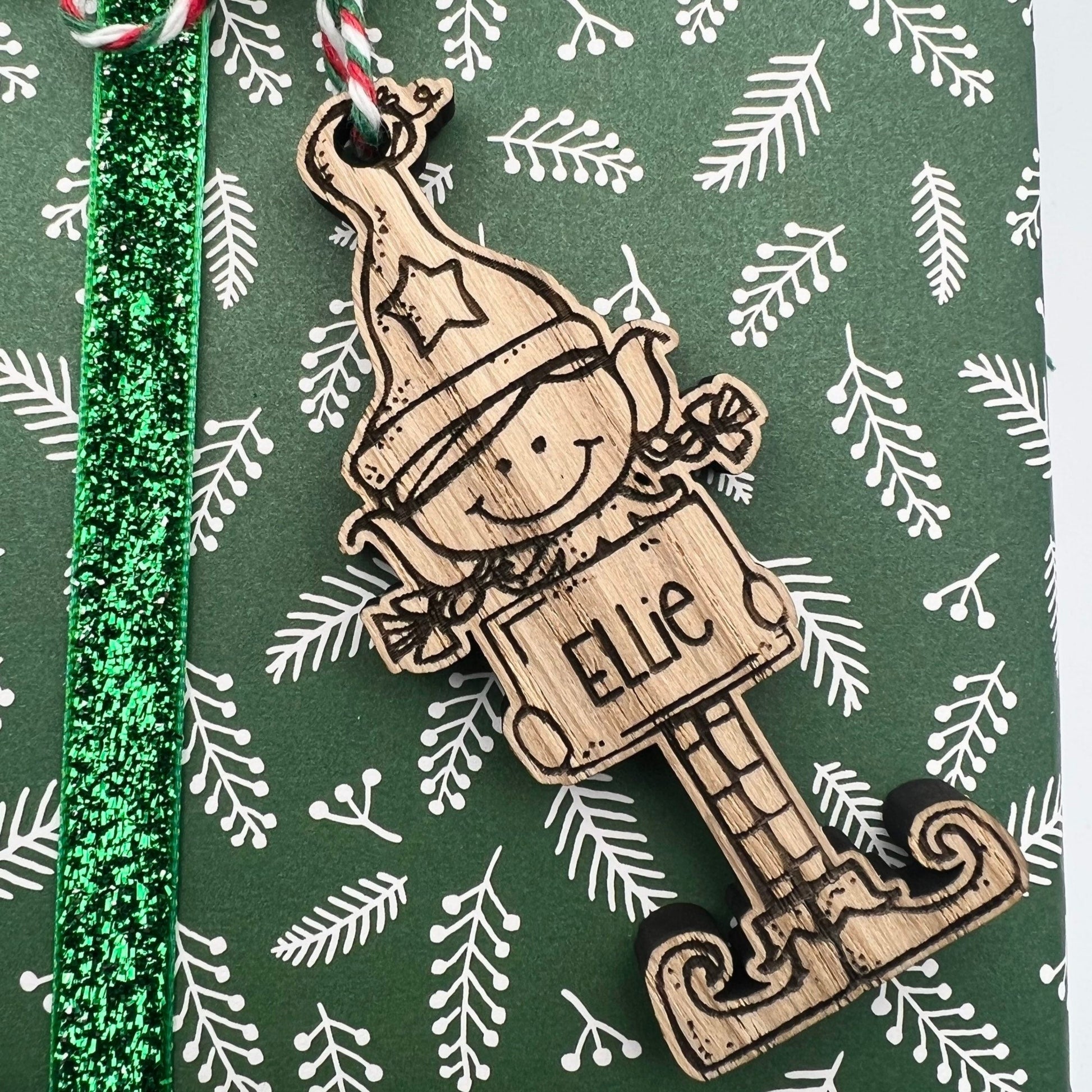 Christmas Personalised Elf Gift Tags