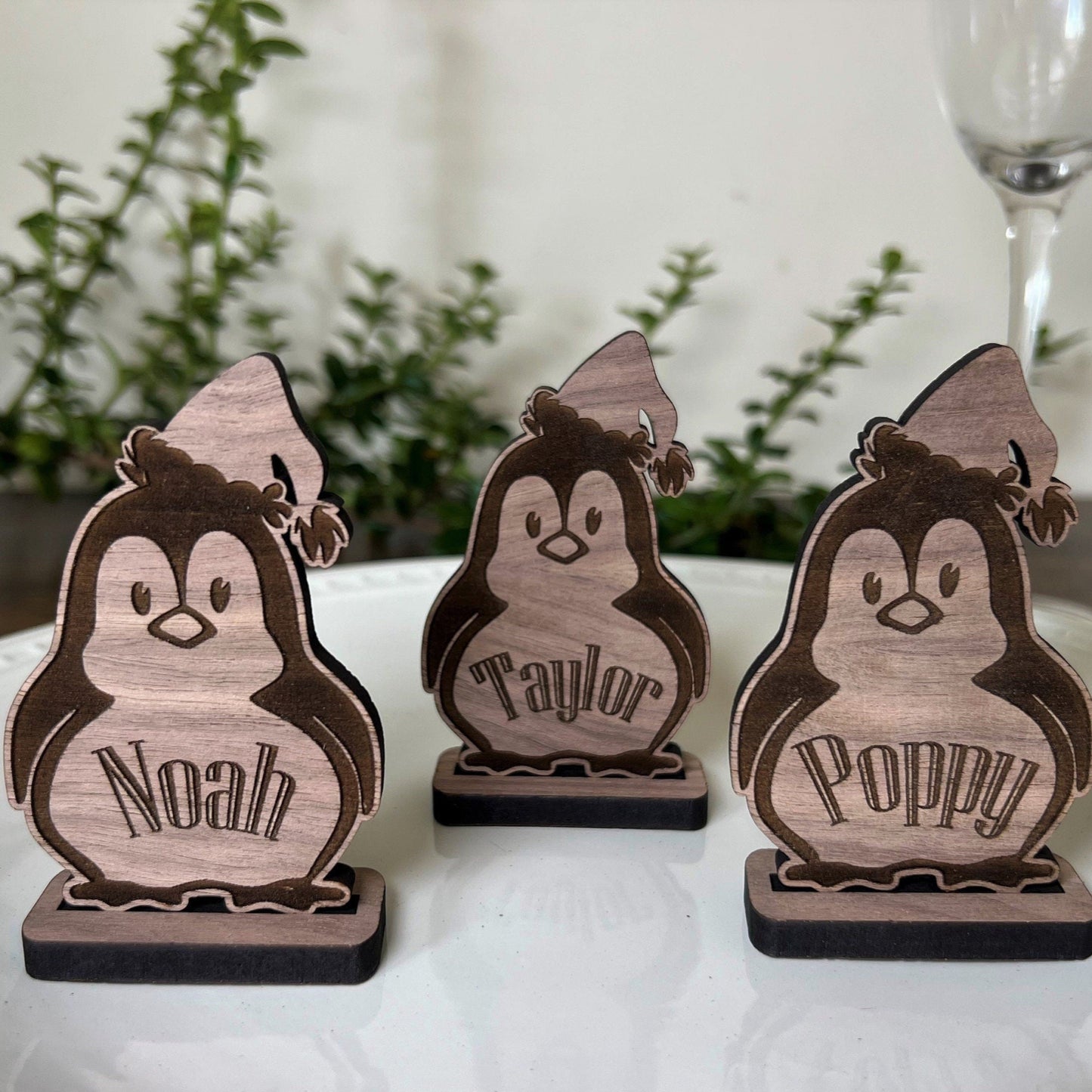 Christmas Penguin Table Names