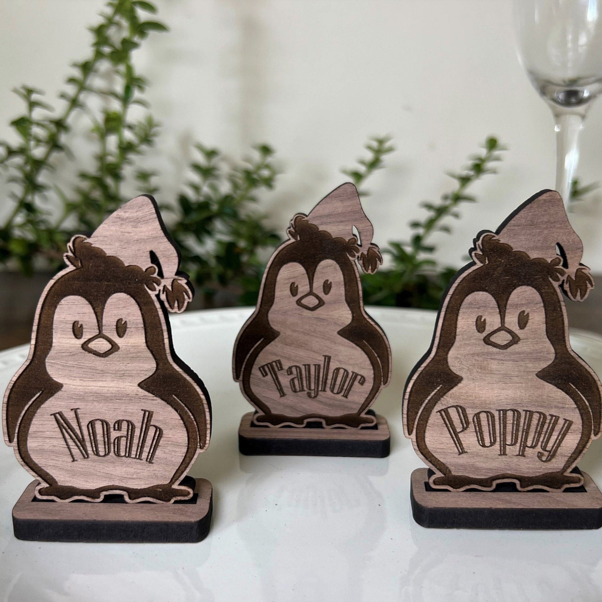 Christmas Penguin Table Names