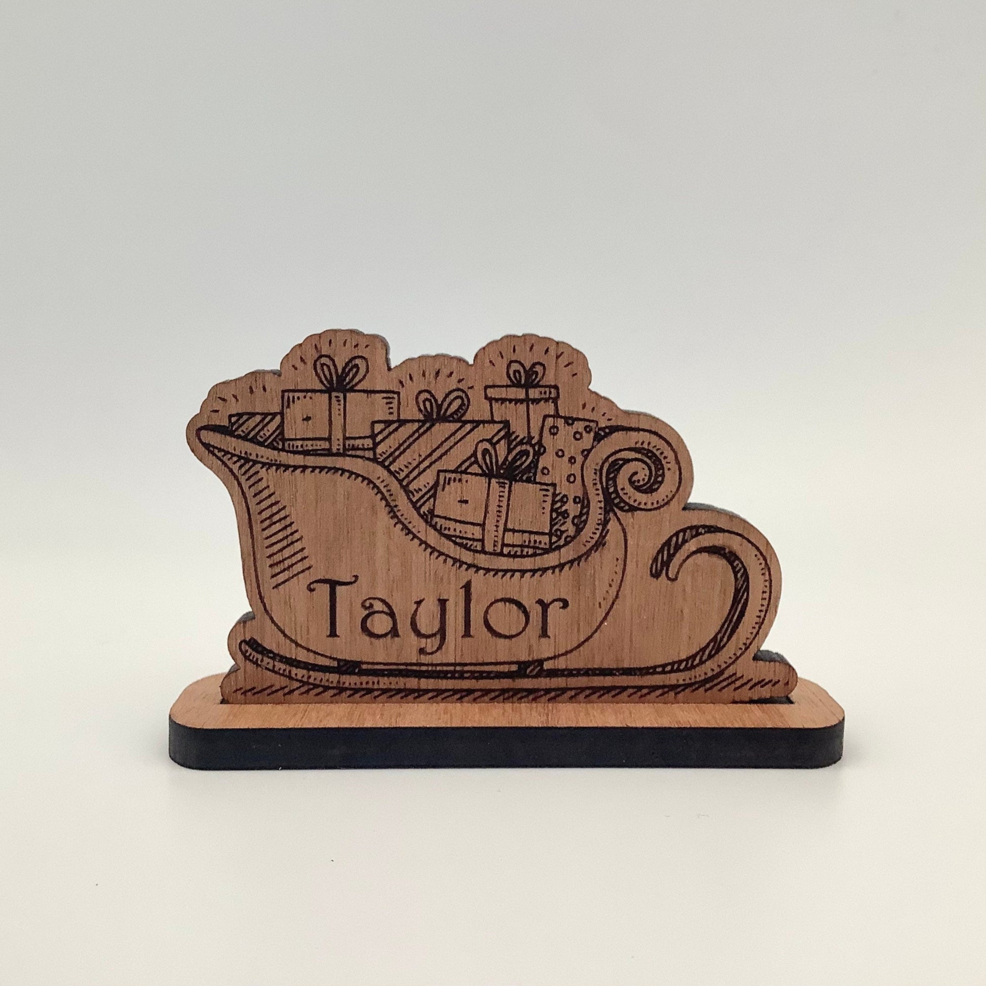 Santa’s Sleigh Table Names