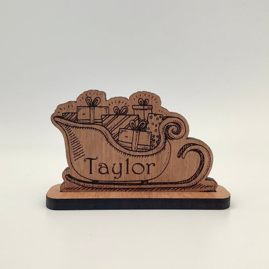 Santa’s Sleigh Table Names