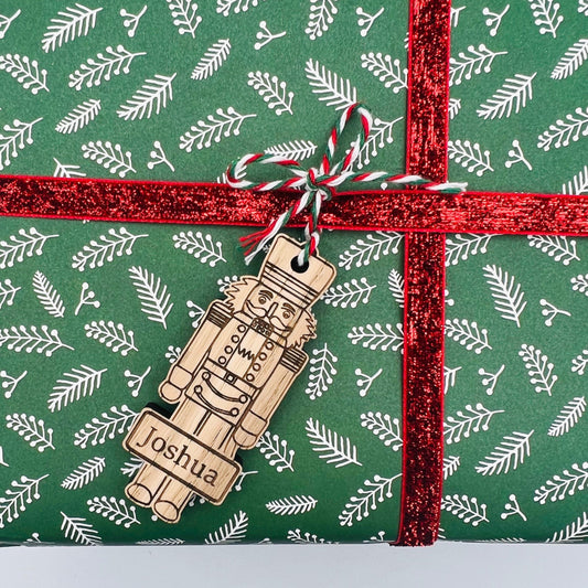 Personalised Nutcracker Gift Tags