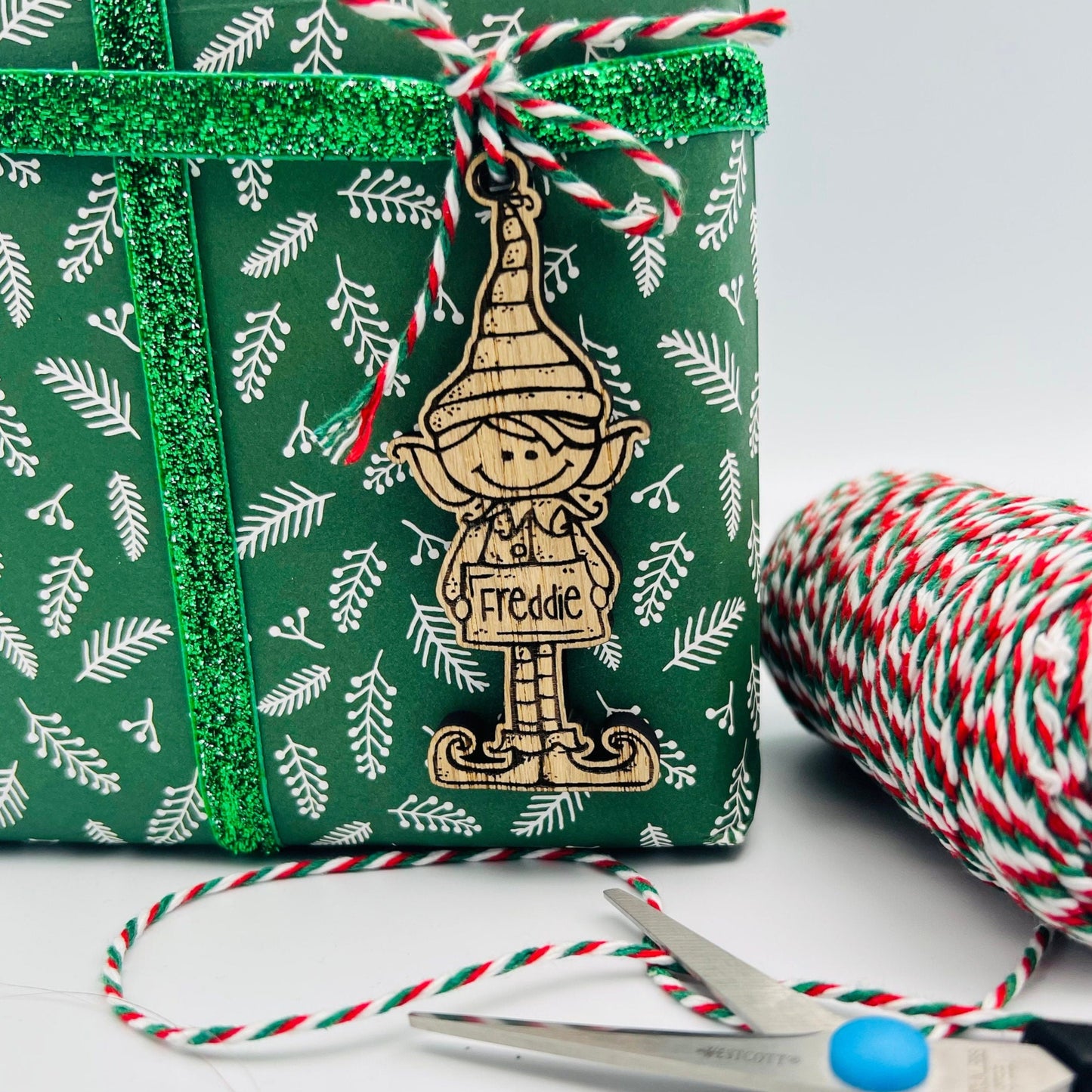 Christmas Personalised Elf Gift Tags