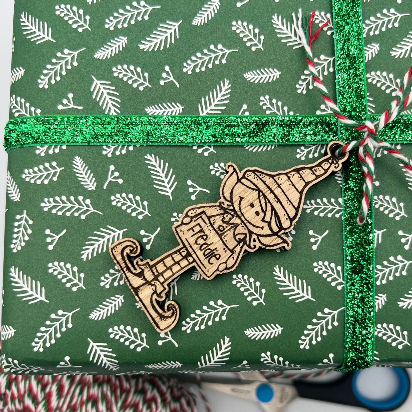 Christmas Personalised Elf Gift Tags