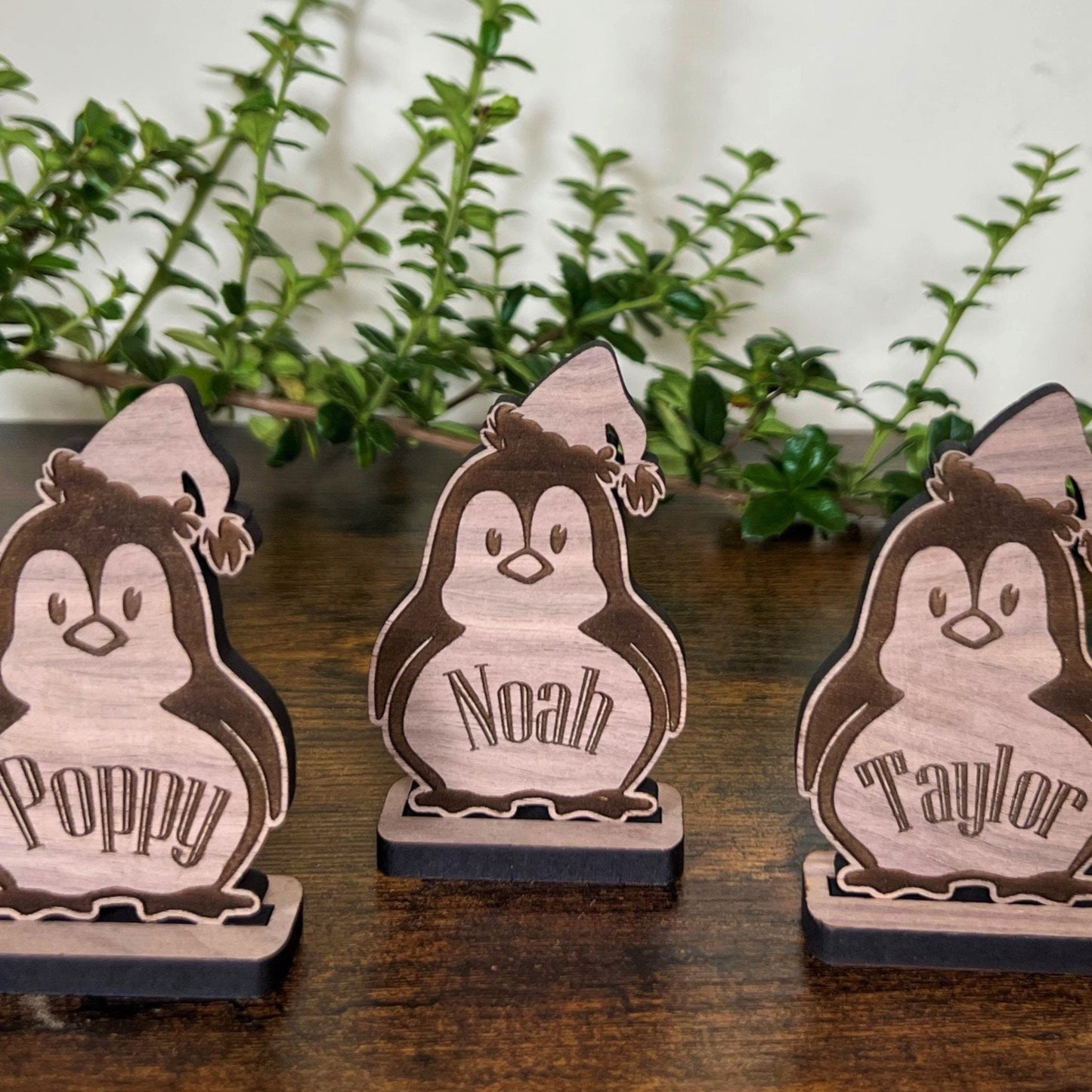 Christmas Penguin Table Names
