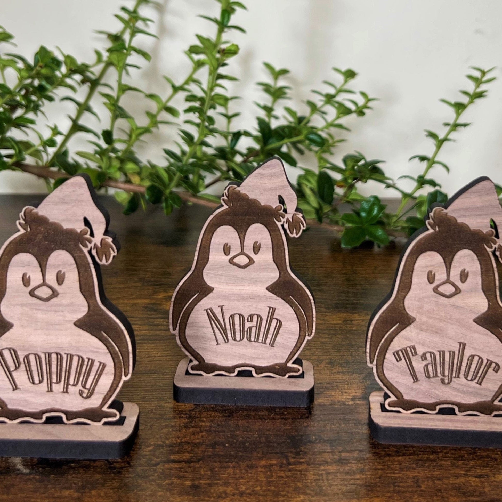 Christmas Penguin Table Names