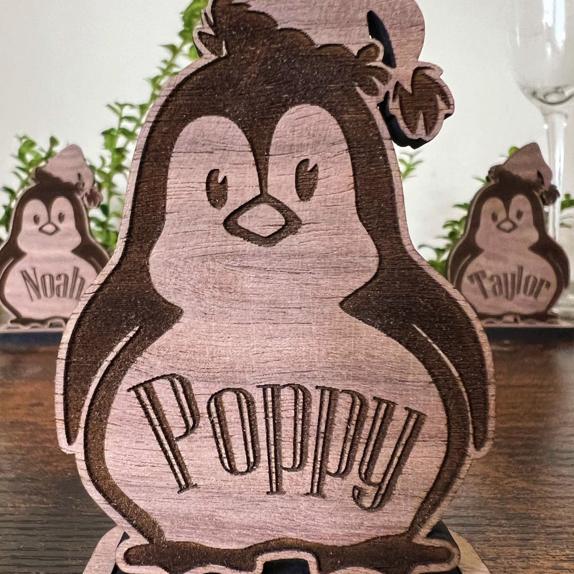 Christmas Penguin Table Names
