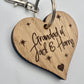 Personalised Grandad Keyring