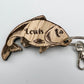 Personalised Fish Keyring