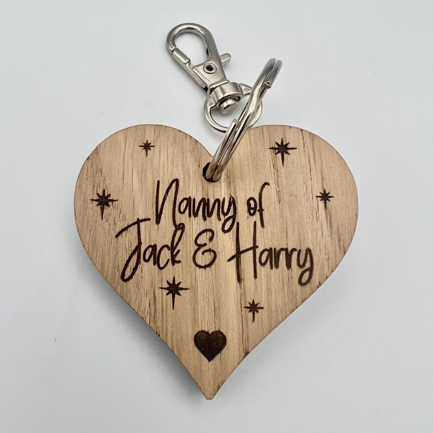Personalised Nanny Keyring
