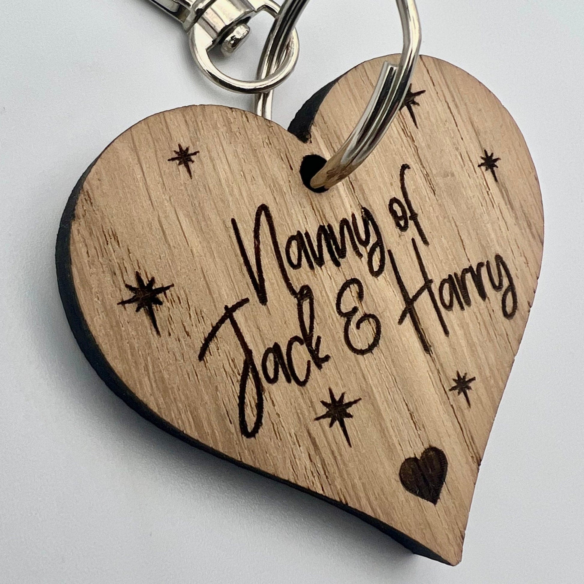 Personalised Nanny Keyring