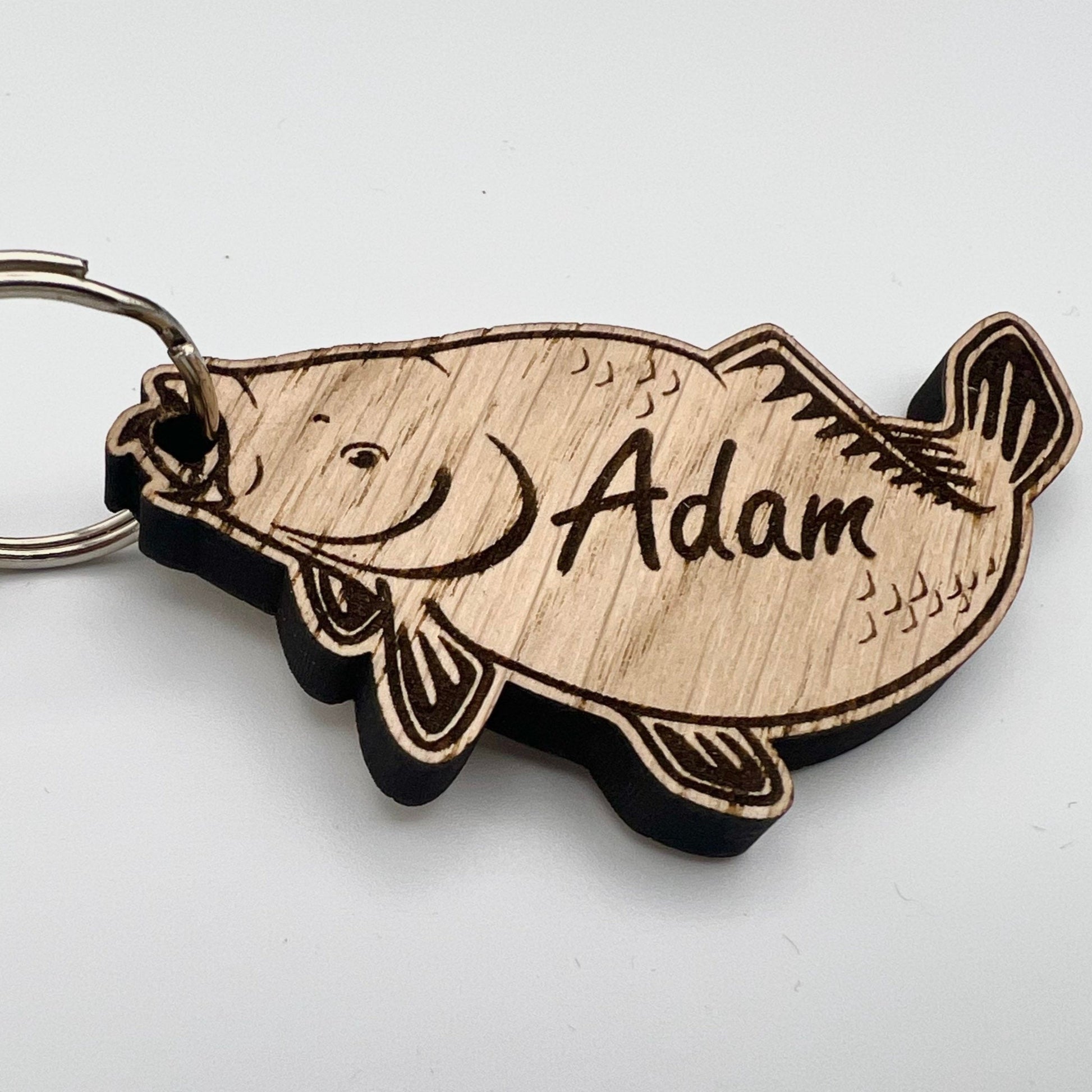 Personalised Fish Keyring