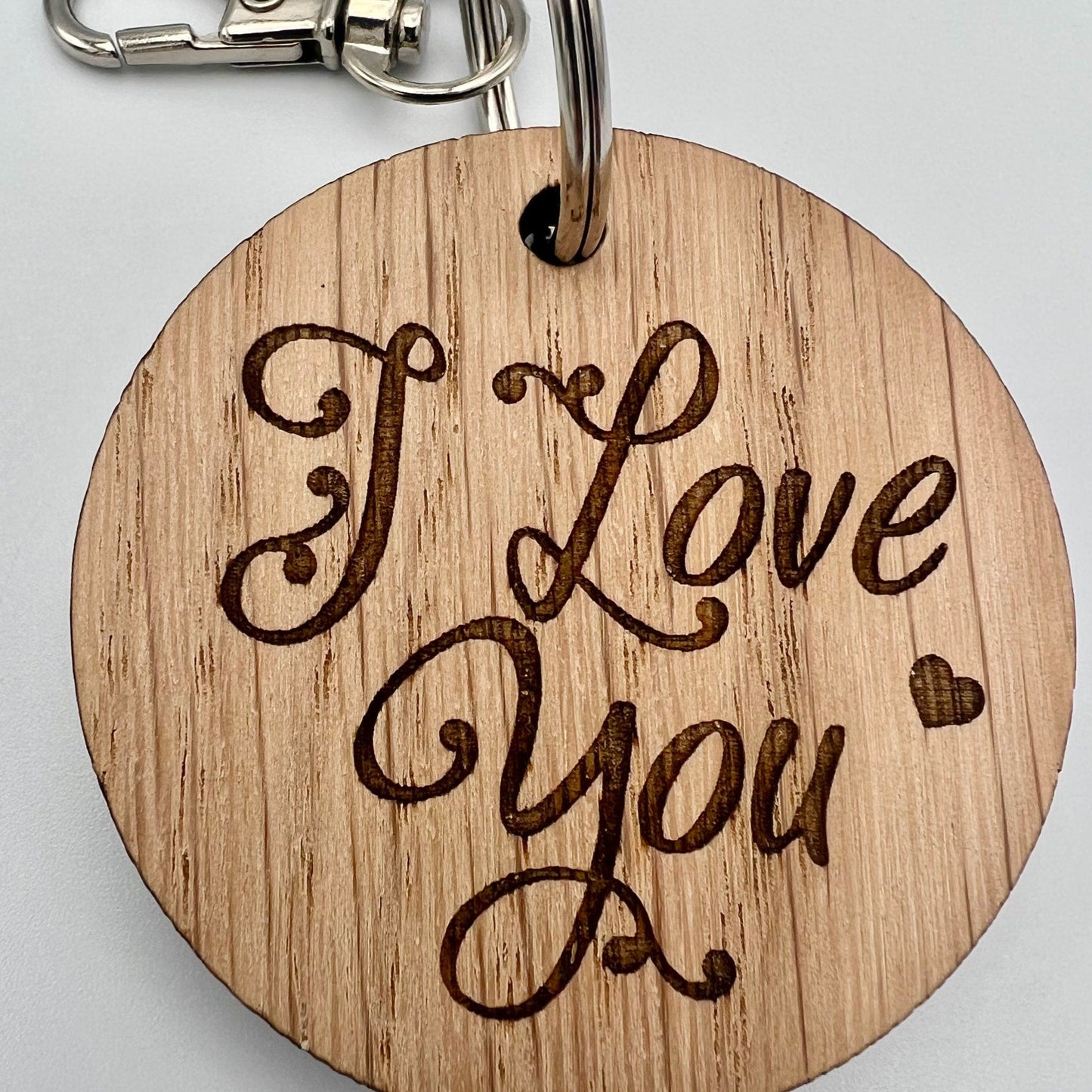 I Love You Keyring