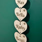 Personalised Pet Name Wall Plaque