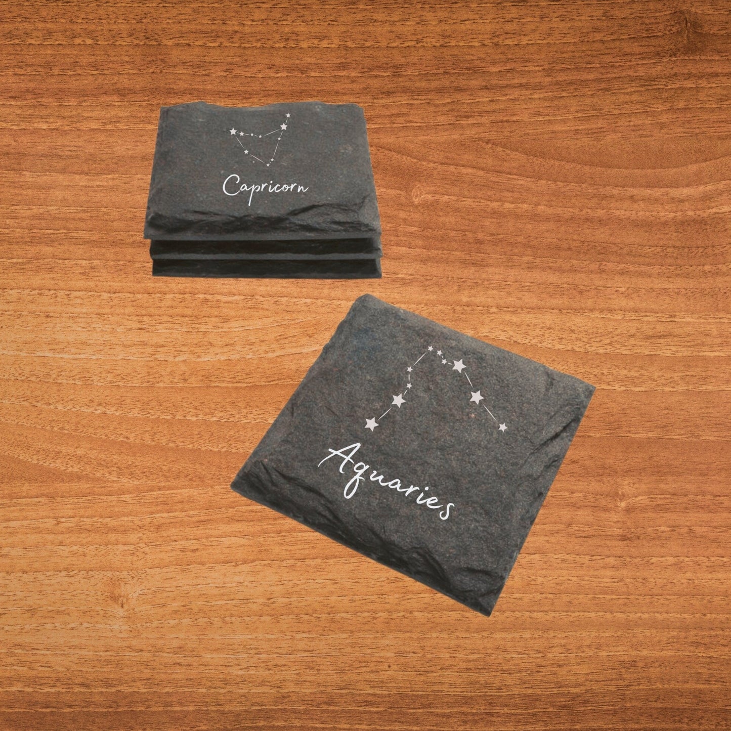 Astrology slate coaster