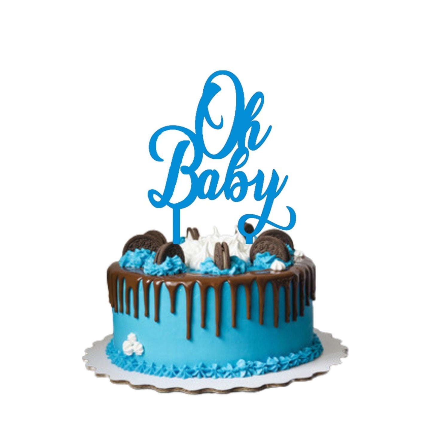 Oh Baby Cake Topper