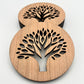 Wooden Tree of Life Coasters