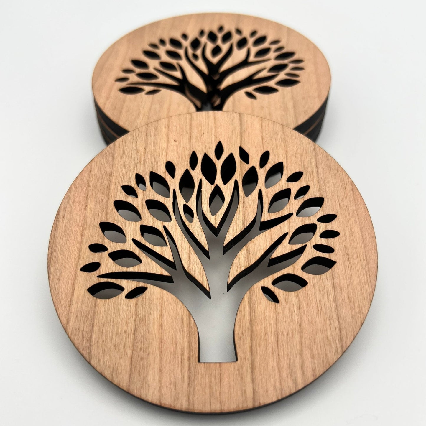 Wooden Tree of Life Coasters