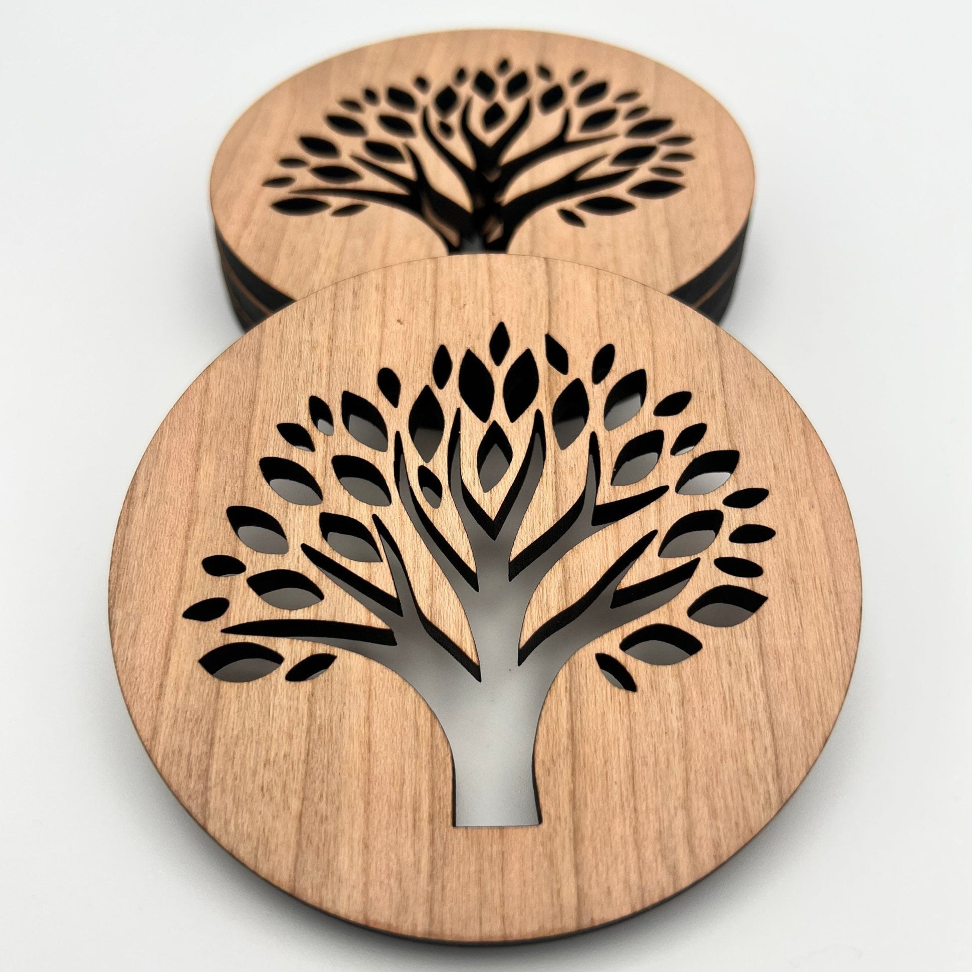 Wooden Tree of Life Coasters