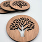 Wooden Tree of Life Coasters