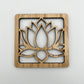 Lotus Flower Coasters
