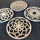 Wooden Patterned Coasters