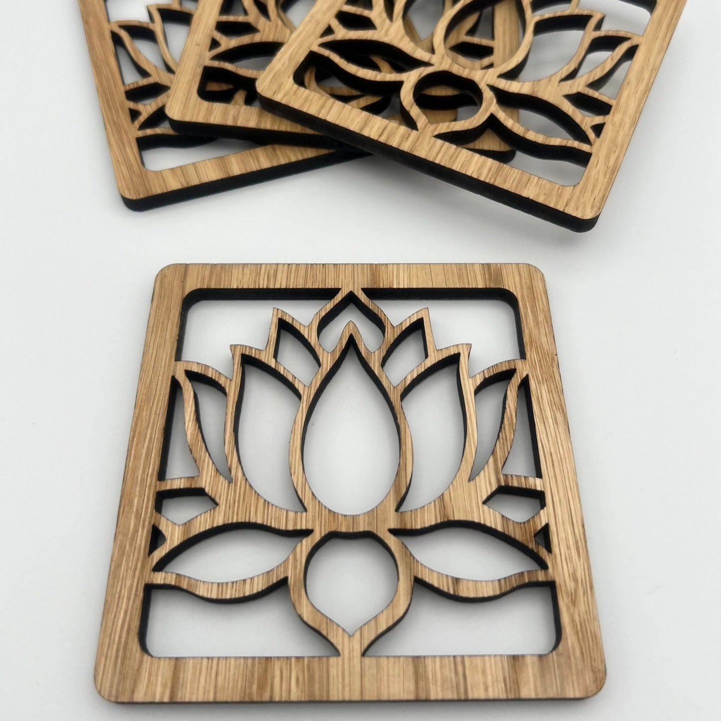 Lotus Flower Coasters