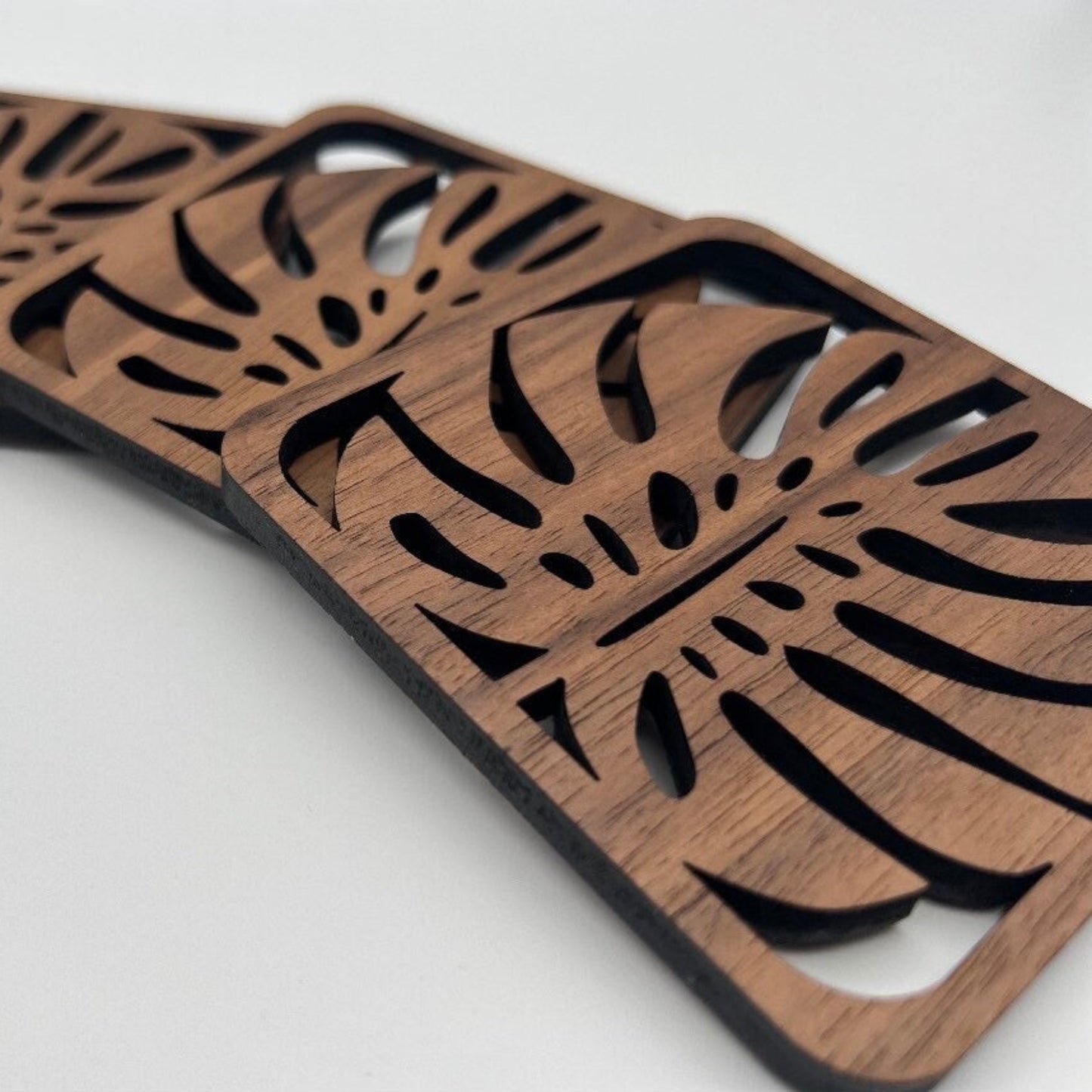 Monstera Leaf Coasters