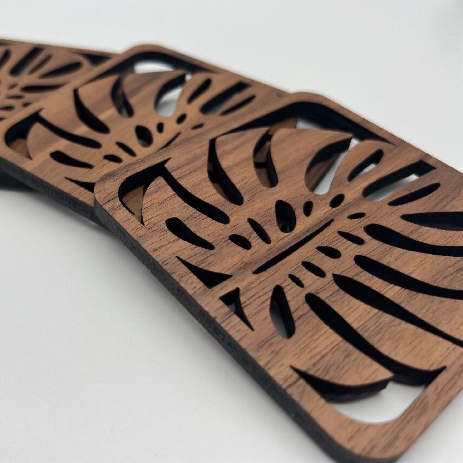 Monstera Leaf Coasters
